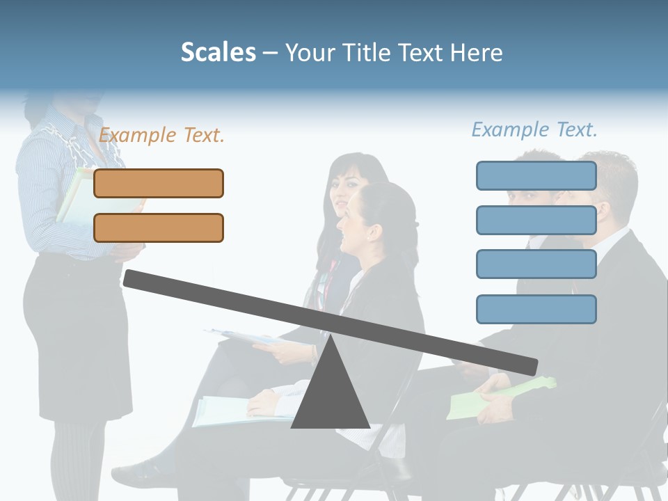 Seminar Staff Persons PowerPoint Template