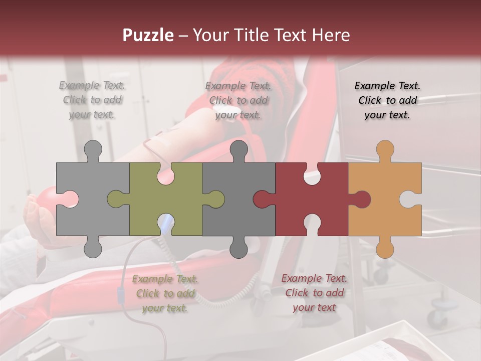 Volunteering Volunteer Health PowerPoint Template