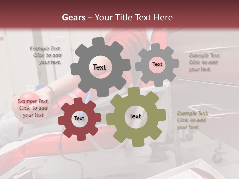 Volunteering Volunteer Health PowerPoint Template