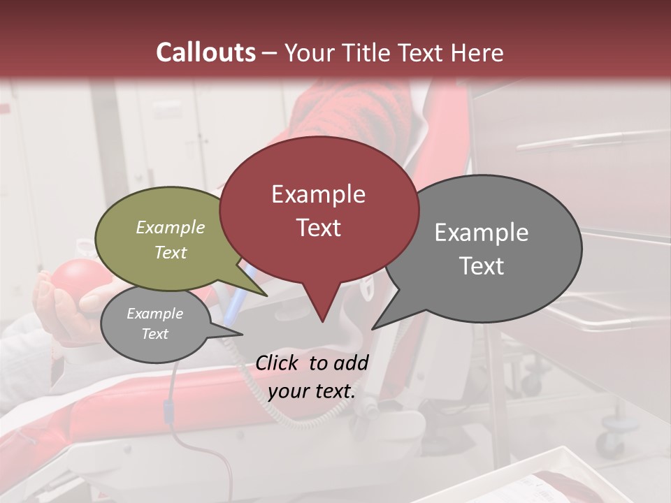 Volunteering Volunteer Health PowerPoint Template