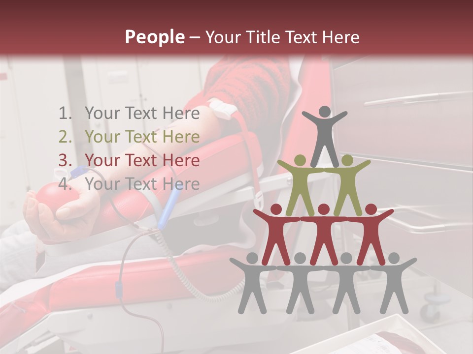 Volunteering Volunteer Health PowerPoint Template