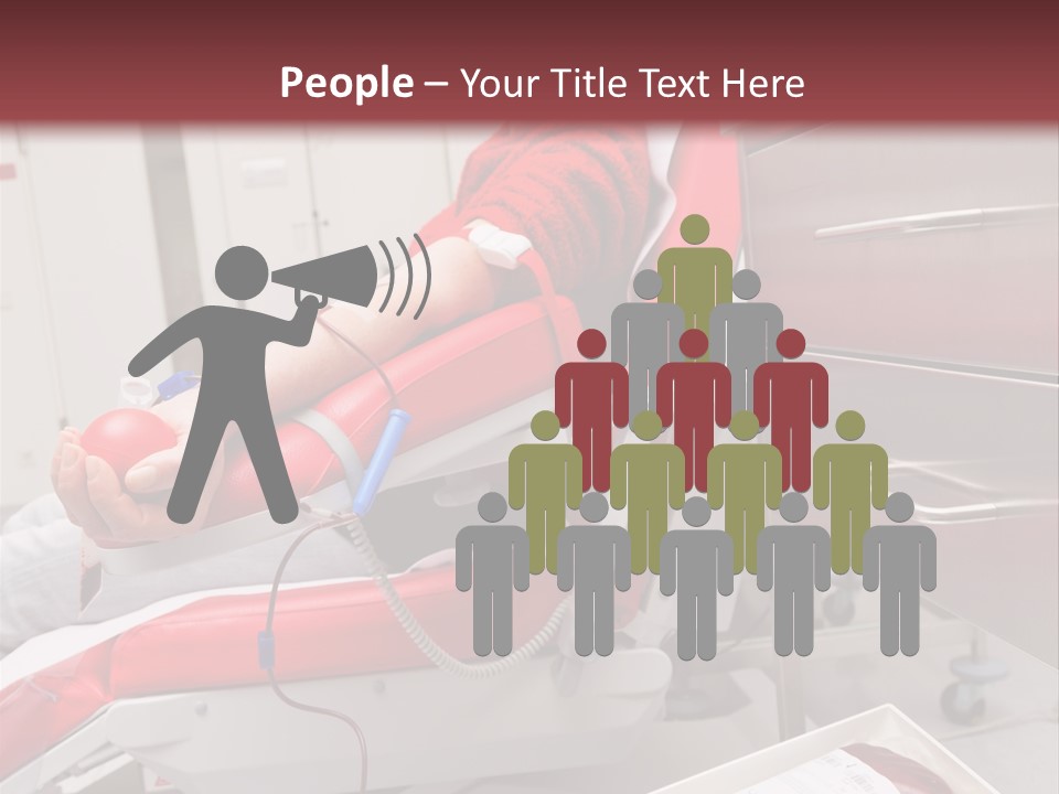 Volunteering Volunteer Health PowerPoint Template