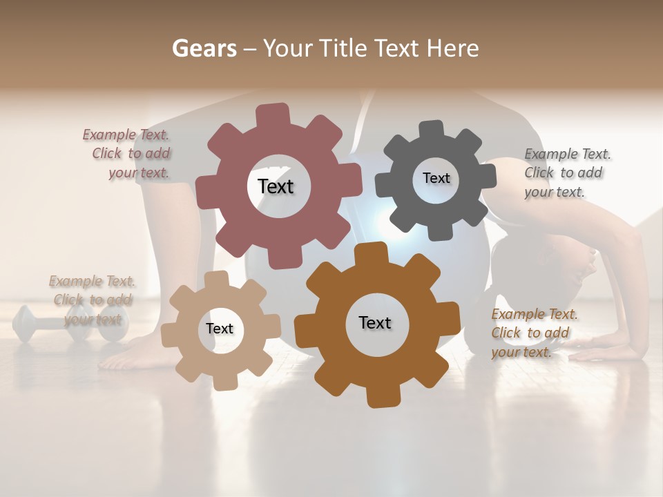 Diet Calories Stomach PowerPoint Template