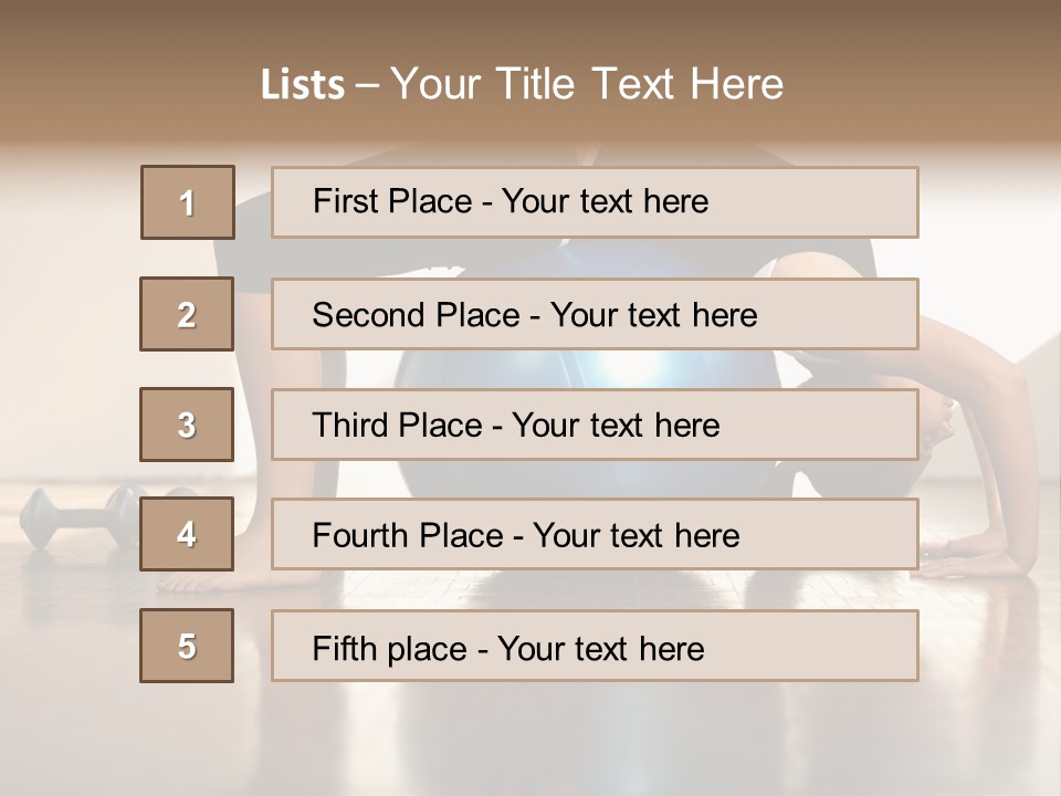 Diet Calories Stomach PowerPoint Template