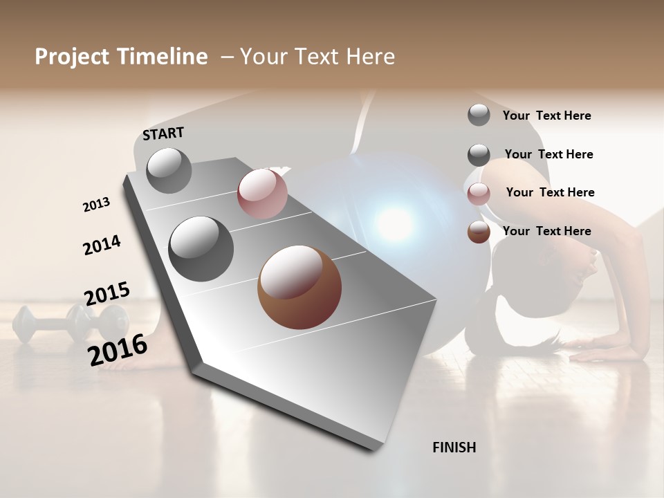 Diet Calories Stomach PowerPoint Template