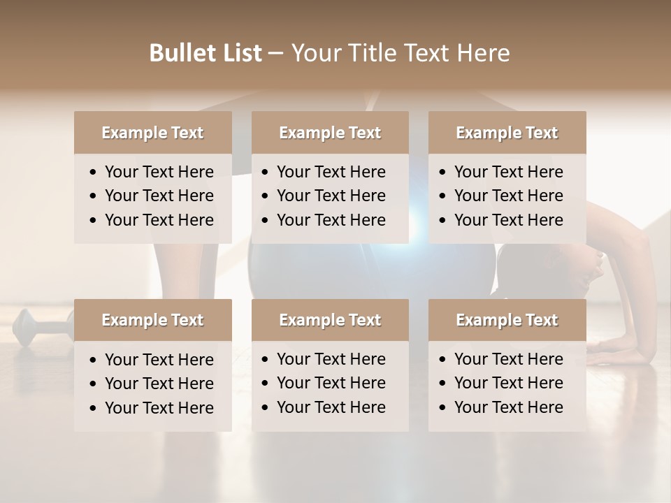 Diet Calories Stomach PowerPoint Template
