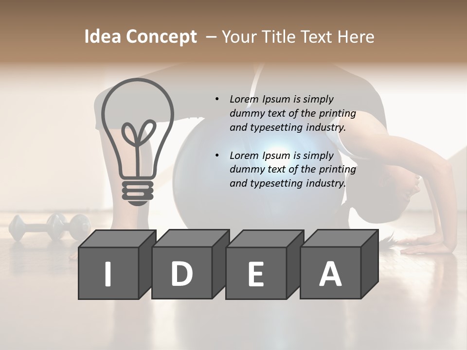 Diet Calories Stomach PowerPoint Template