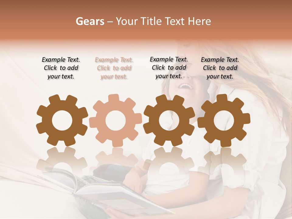 Book Teacher Space PowerPoint Template