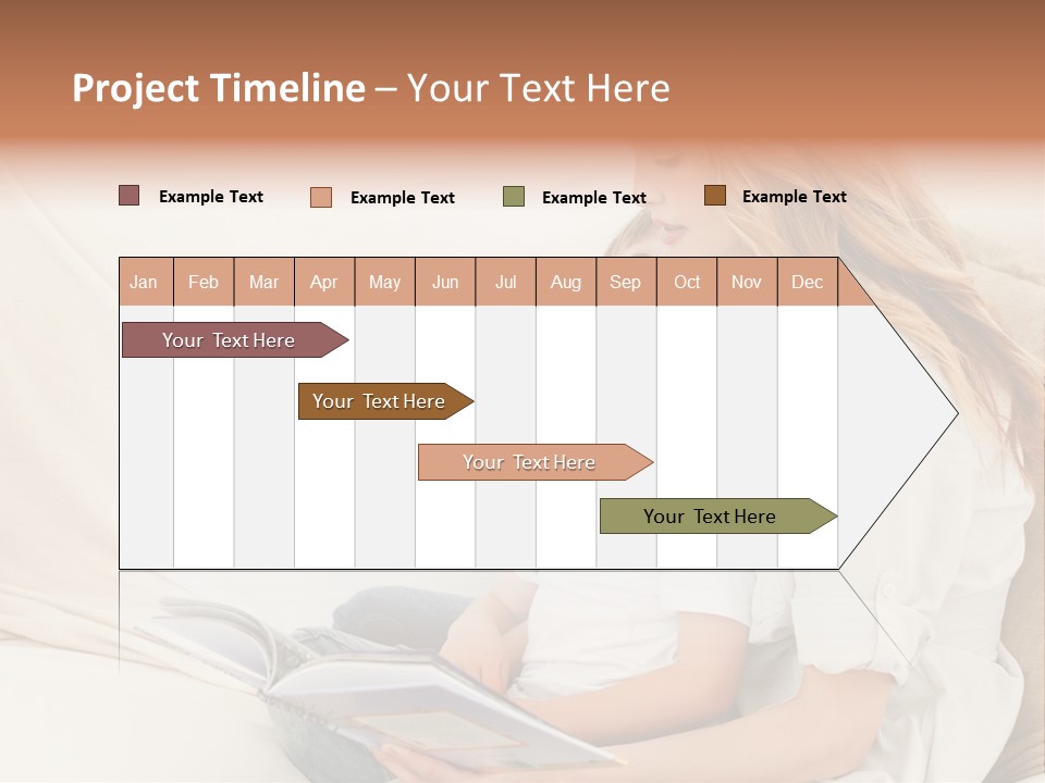 Book Teacher Space PowerPoint Template