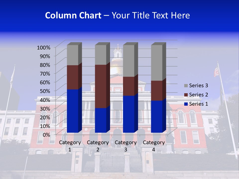 Line Cloud Brick PowerPoint Template