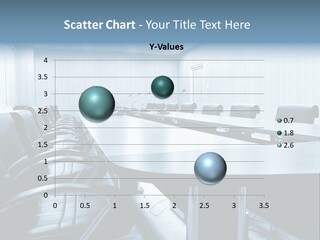 Blue Chair Furniture PowerPoint Template