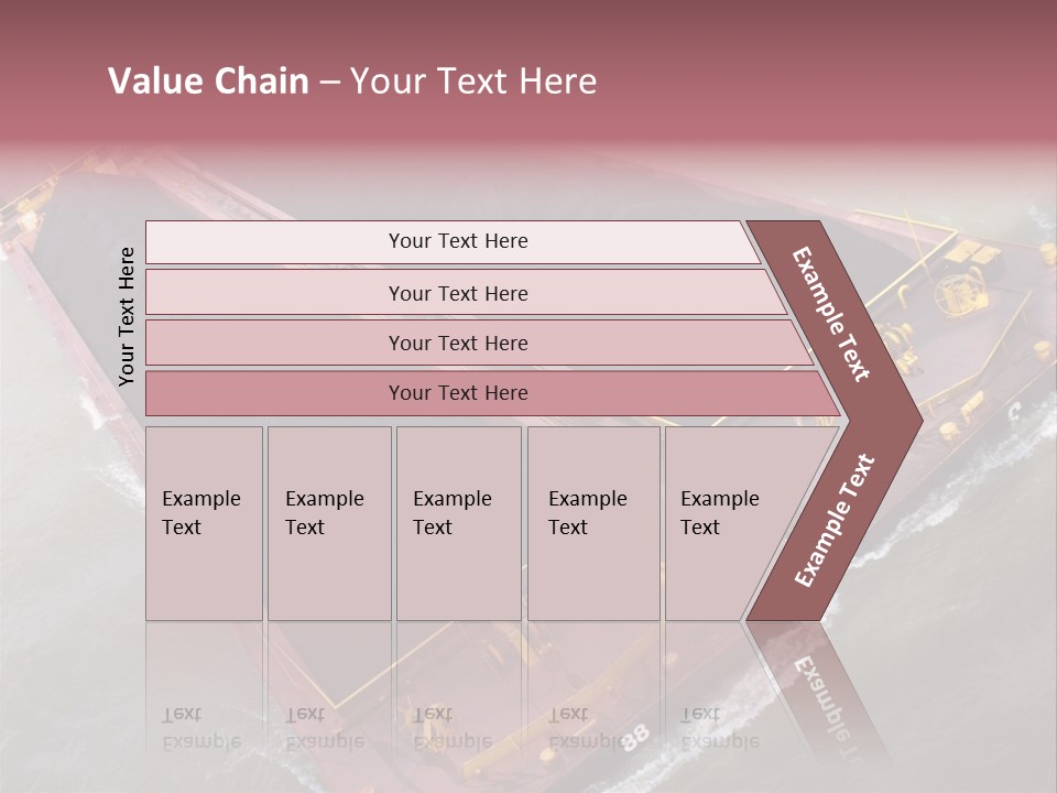 Load Tugboat Logistic PowerPoint Template