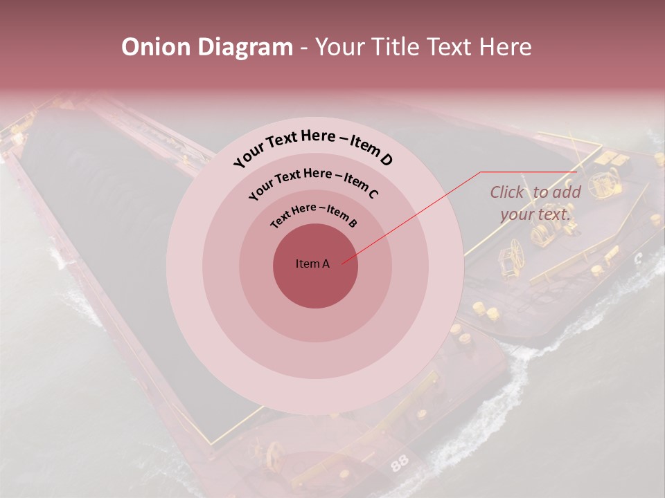 Load Tugboat Logistic PowerPoint Template
