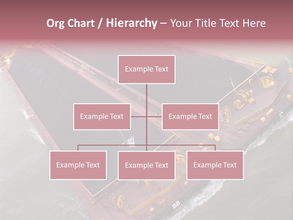 Load Tugboat Logistic PowerPoint Template