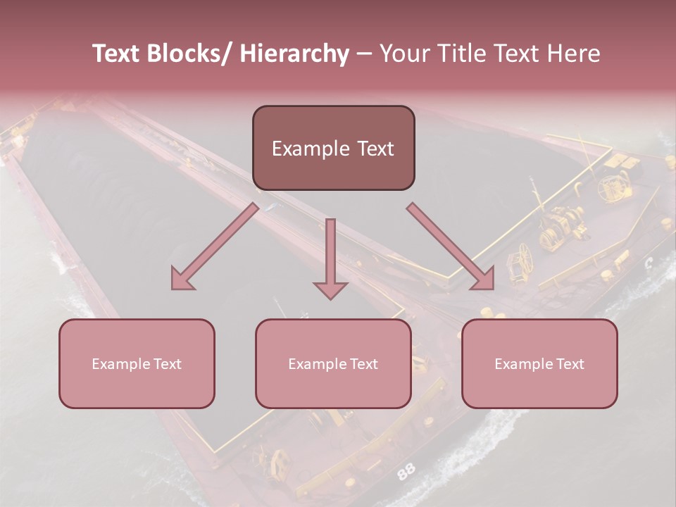 Load Tugboat Logistic PowerPoint Template