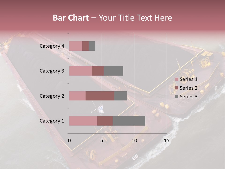 Load Tugboat Logistic PowerPoint Template