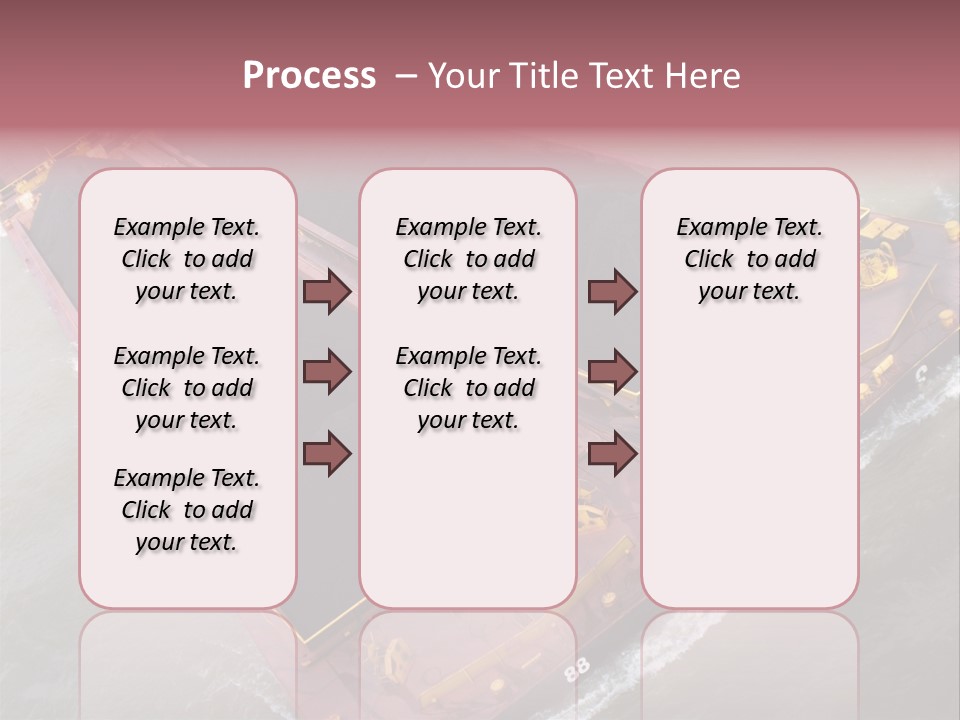 Load Tugboat Logistic PowerPoint Template