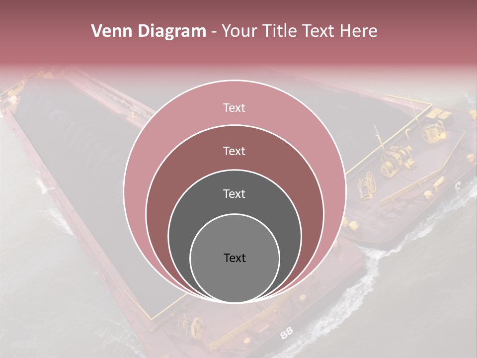 Load Tugboat Logistic PowerPoint Template