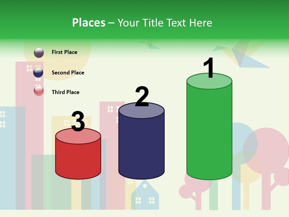 Sky Wing Urban PowerPoint Template