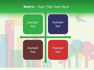 Sky Wing Urban PowerPoint Template