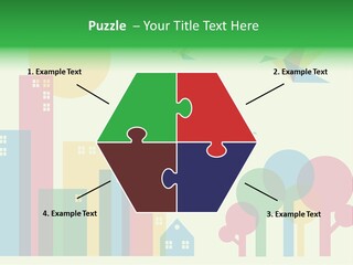 Sky Wing Urban PowerPoint Template