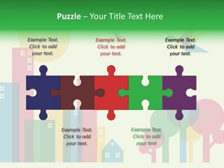 Sky Wing Urban PowerPoint Template