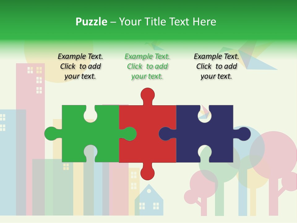 Sky Wing Urban PowerPoint Template