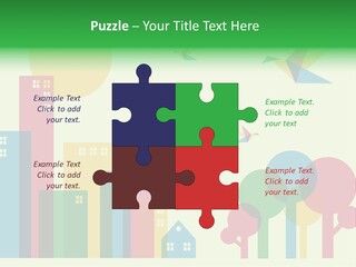 Sky Wing Urban PowerPoint Template