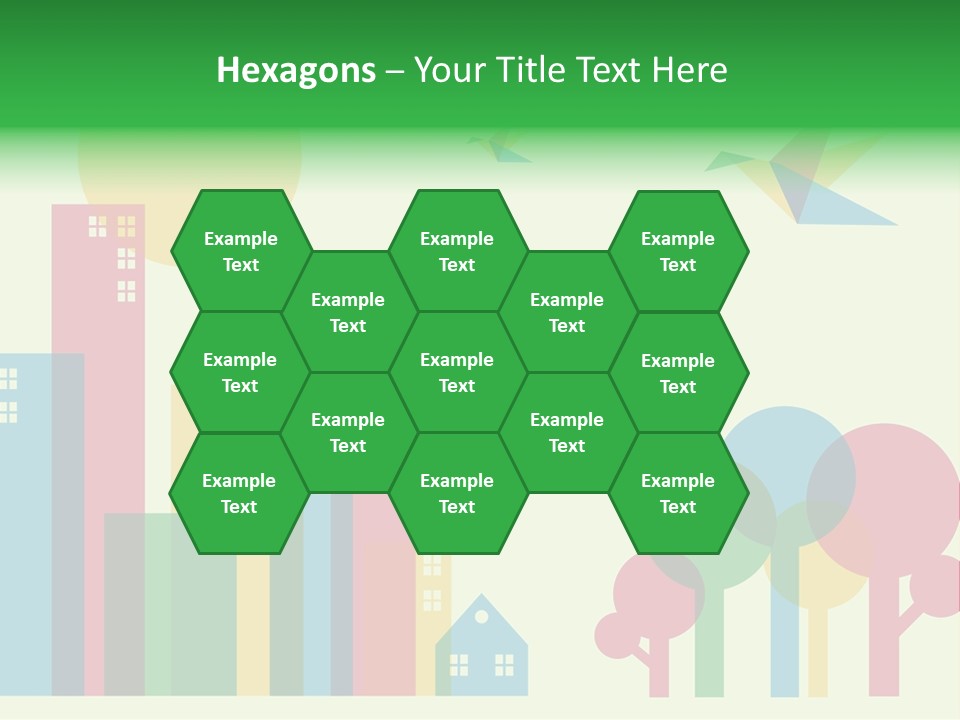 Sky Wing Urban PowerPoint Template