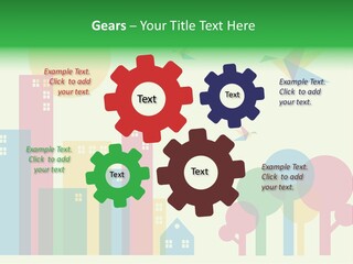 Sky Wing Urban PowerPoint Template