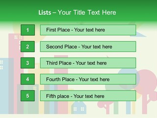 Sky Wing Urban PowerPoint Template