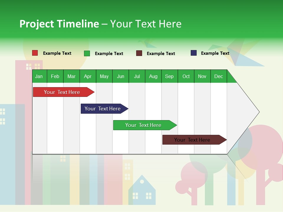 Sky Wing Urban PowerPoint Template