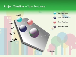 Sky Wing Urban PowerPoint Template
