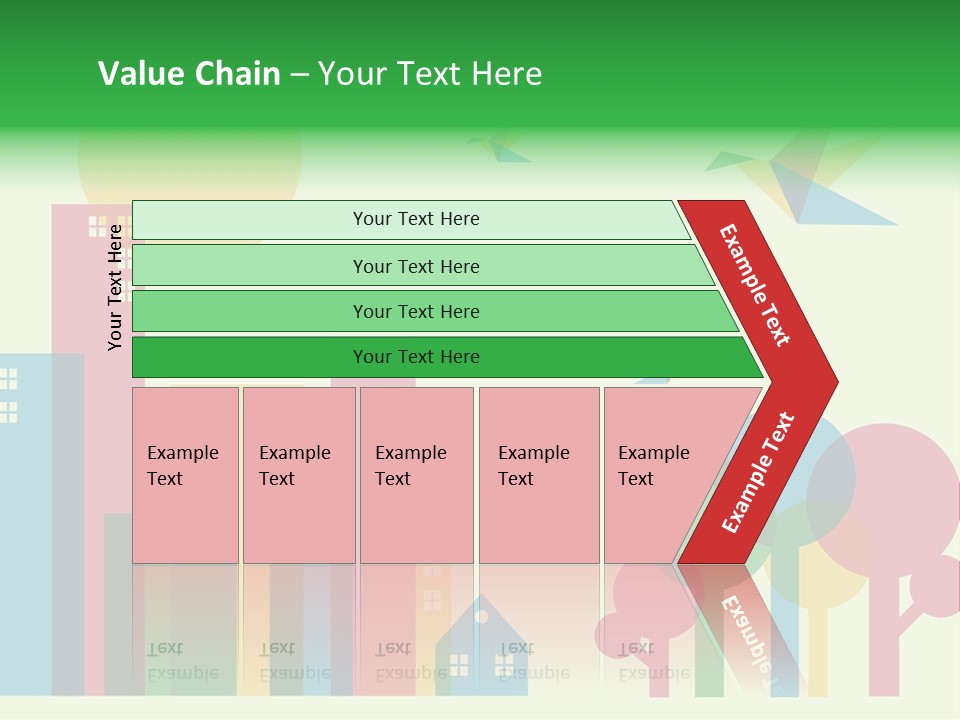 Sky Wing Urban PowerPoint Template