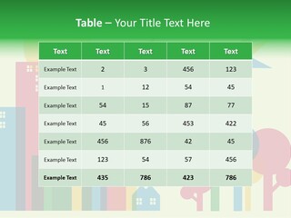 Sky Wing Urban PowerPoint Template