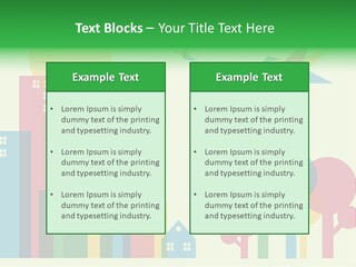 Sky Wing Urban PowerPoint Template