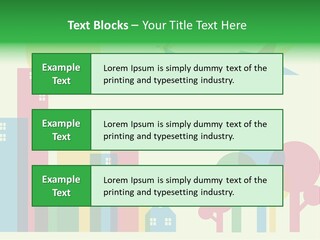 Sky Wing Urban PowerPoint Template
