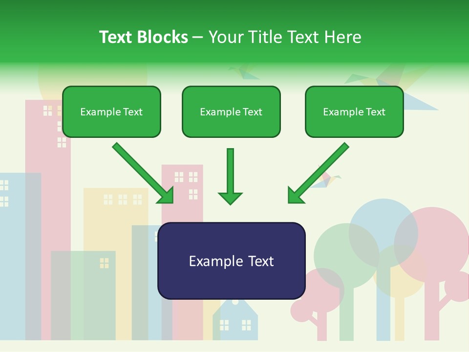 Sky Wing Urban PowerPoint Template