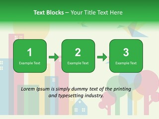 Sky Wing Urban PowerPoint Template