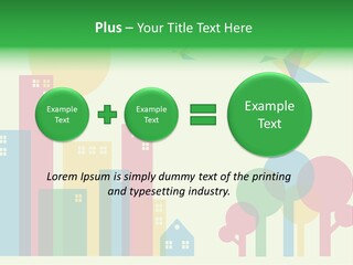 Sky Wing Urban PowerPoint Template