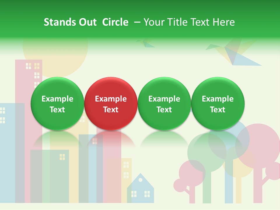 Sky Wing Urban PowerPoint Template