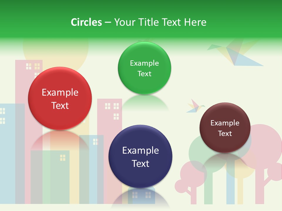 Sky Wing Urban PowerPoint Template