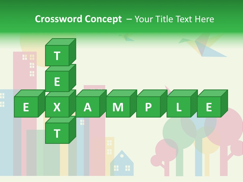 Sky Wing Urban PowerPoint Template