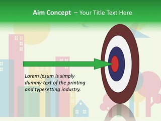 Sky Wing Urban PowerPoint Template