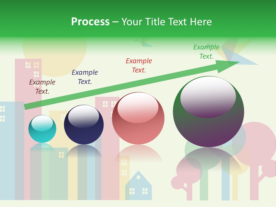 Sky Wing Urban PowerPoint Template
