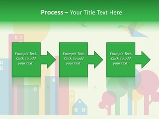 Sky Wing Urban PowerPoint Template
