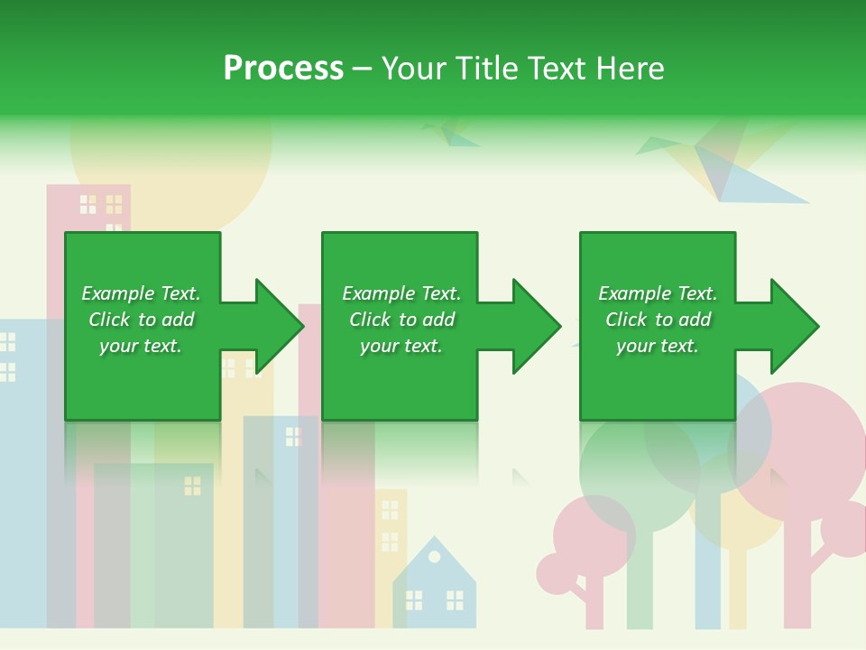 Sky Wing Urban PowerPoint Template