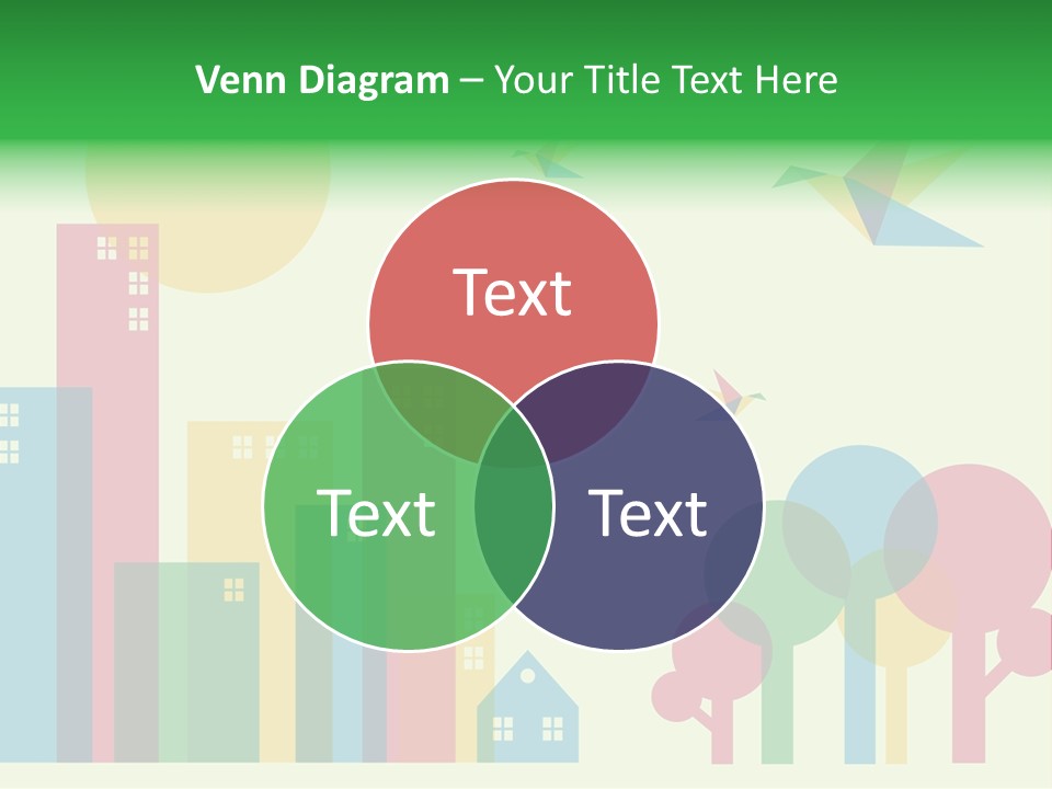 Sky Wing Urban PowerPoint Template