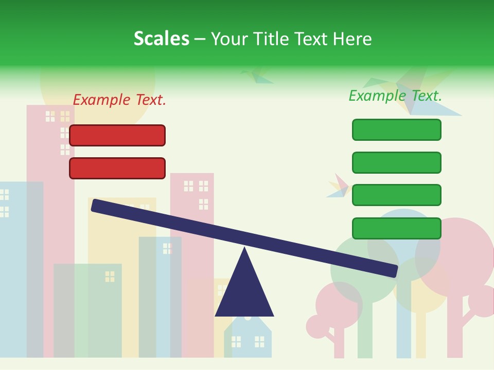 Sky Wing Urban PowerPoint Template