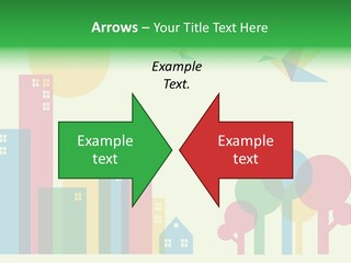 Sky Wing Urban PowerPoint Template